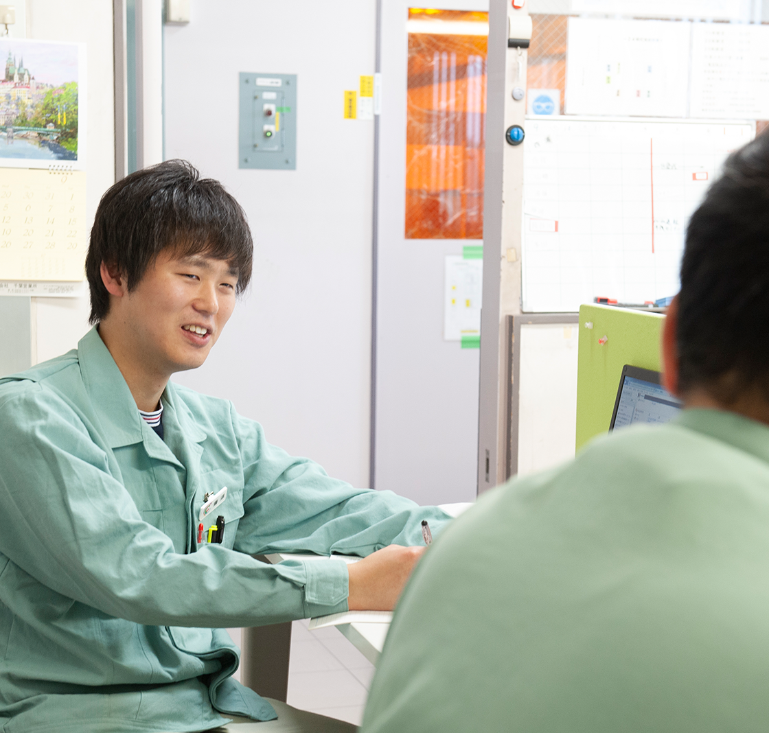 人とのつながりに、成長を確信。丸善石油化学らしさに惹かれ、入社を決意。